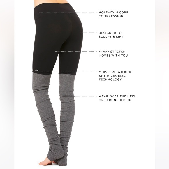 ALO Yoga Goddess Leggings in Palm Springs Print - Picture 12 of 12